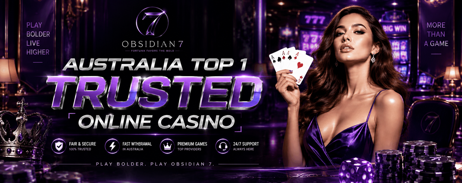 OBSIDIAN7 Trusted Online Casino